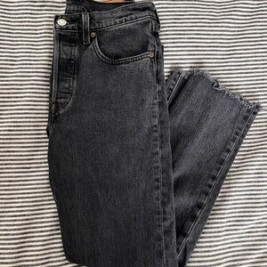 Levi's High waisted 501 Jeans